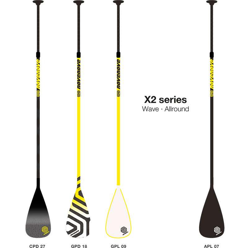 Paddle Rackets X2 x2-paddles-wave-allaround-series - i-99 Cesare Cantagalli | Windsurf ...